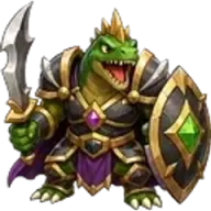 Boss: the Lizard Warrior