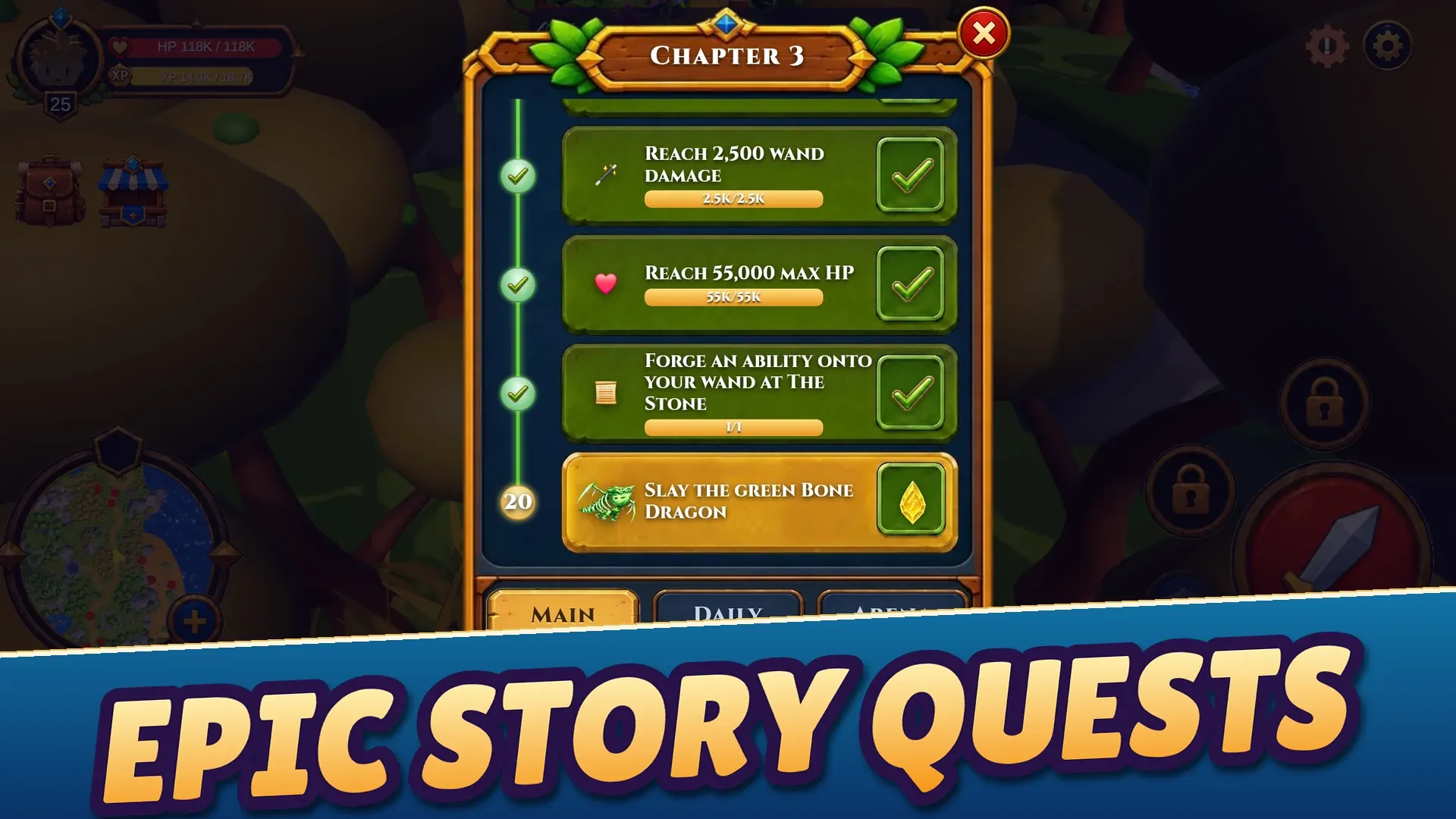 Tidewild: Epic story quests